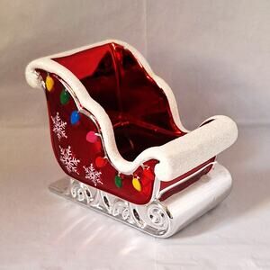 Bath & Body Works Christmas Sleigh Soap/Lotion Holder New